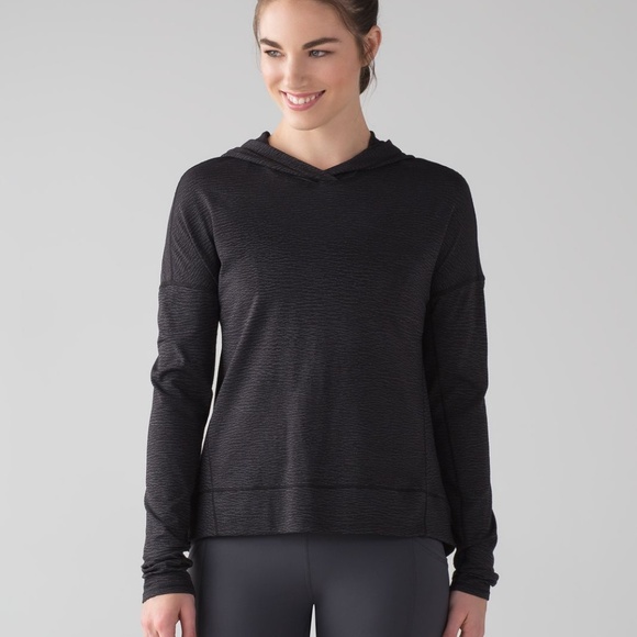 Lululemon Squad Goals Hoodie in Sheer Luon Pebble Jacquard - 4 - Picture 1 of 4